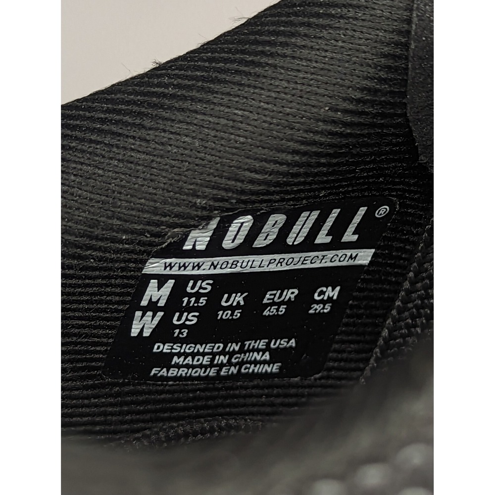 Nobull Training Shoes Men's 11.5 Women's 13 Black Multicolor United in Movement - Picture 7 of 9